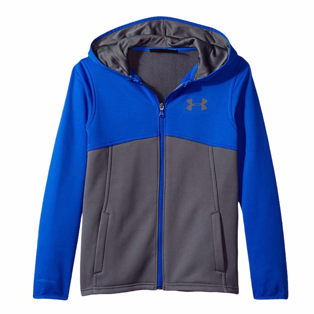 SOLD Under Armor Boy’s Fleece Full Zip Hoodie - Picture 1 of 4